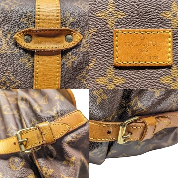 Louis Vuitton LV Monogram Saumur 35 Crossbody Messenger Travel Bag - Picture 4 of 16